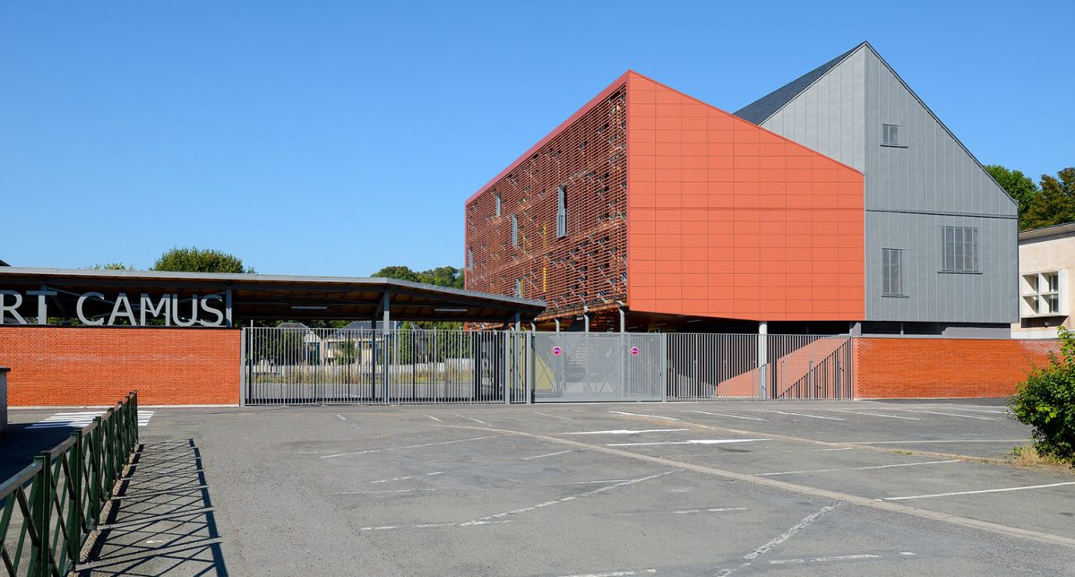 vue du COLLÈGE A. CAMUS de Dreux (28)